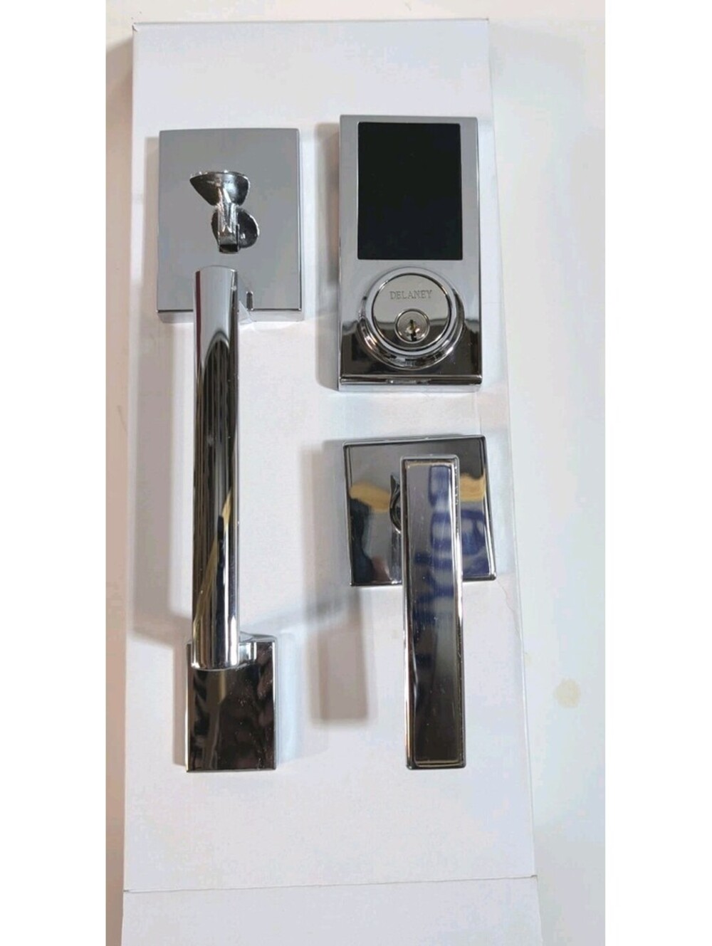 Delaney Hardware D43201V KP300 Digital Keypad Door Lock with Deadbolt and Vid...